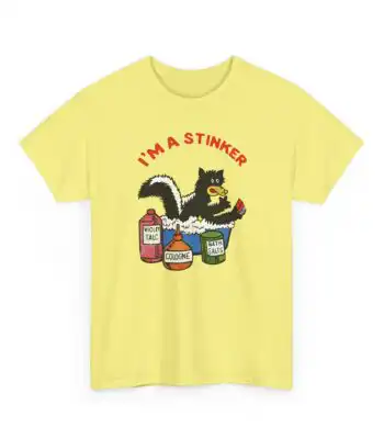 1960s Skunk in Bath T-Shirt – Funny Vintage Graphic Tee