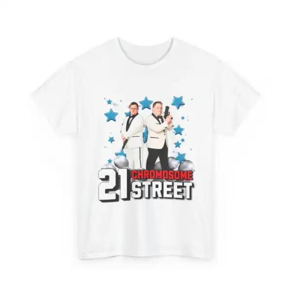 21 Chromosome Street Cotton Tee – Classic Fit Everyday Shirt