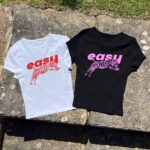 3D Puff Baby Tee – Cute Y2K Style Fitted T-Shirt for Women