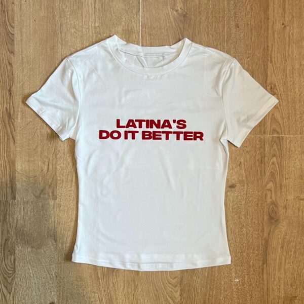 3D Puff Baby Y2K Tee – Stylish Women's Slim Fit T-Shirt