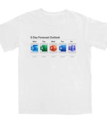 5 Day Forecast Outlook T Shirt – Soft Cotton Casual Tee