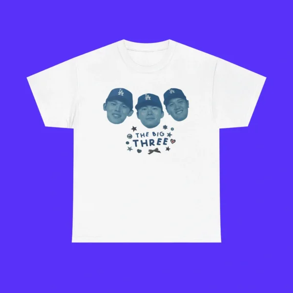 Dodgers The Big Three Shirt