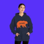 Walking Bear Down Person 1 Hoodie