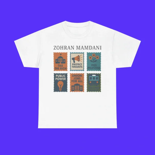 Zohran Mamdani Tax The Rich Shirt