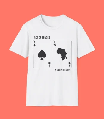 Ace Of Spades Space Of Aids Shirt – Bold Punk Aesthetic Tee