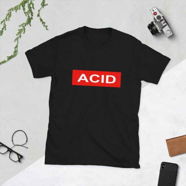 Acid House DJ Logo T-Shirt – Soft Comfy Unisex Cotton Tee