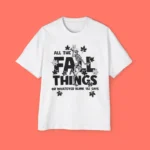 All Fall Things Blink 182 Says Shirt – Fun Skeleton Autumn Tee