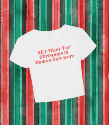 All I Want for Xmas Baby Tee – Cute Holiday Graphic Shirt