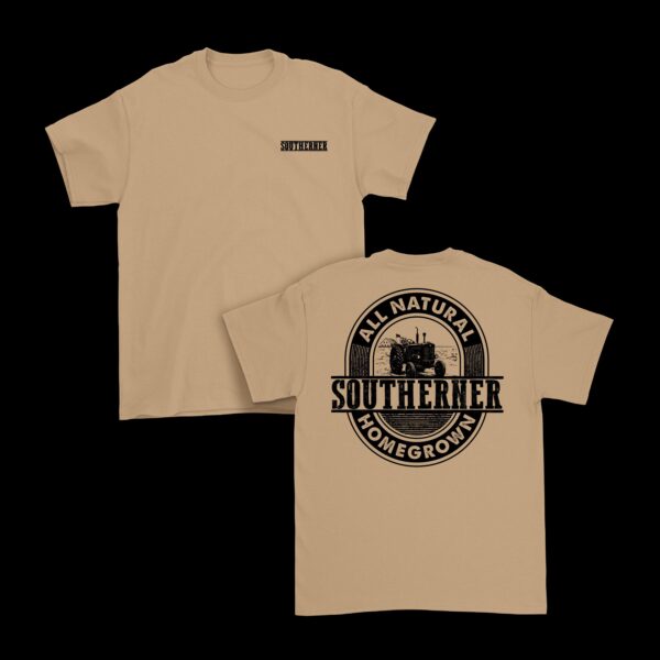 All Natural Homegrown Southerner T-Shirt – Soft Cotton Tee for All