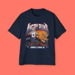 Angry Runs 2025 James Cook III Shirt – Bold Buffalo Flames Tee