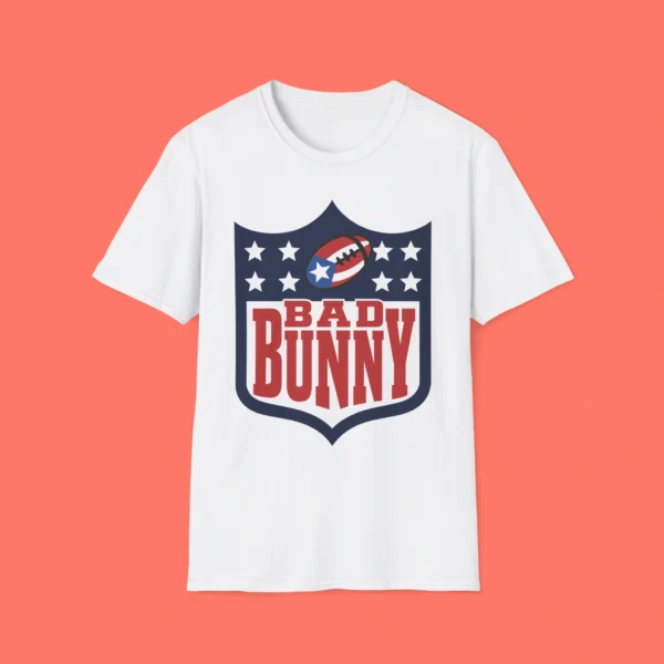 Bad Bunny Super Bowl 2026 Halftime Show Shirt – Navy Graphic Tee
