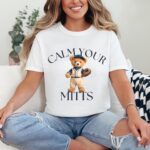 Baseball Teddy Comfort Colors T-Shirt – Cute Relaxed Fit Shirt