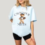 Baseball Teddy Comfort Colors T-Shirt – Cute Relaxed Fit Shirt