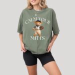 Baseball Teddy Comfort Colors T-Shirt – Cute Relaxed Fit Shirt