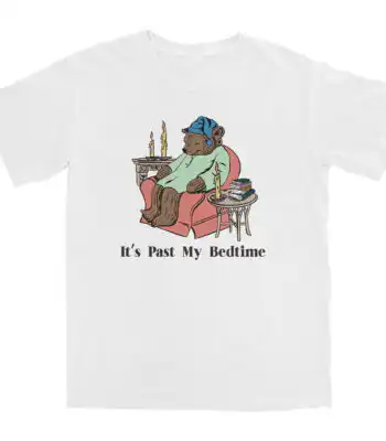 Bedtime Bear T Shirt – Soft Cotton Tee with Worn-In Comfort