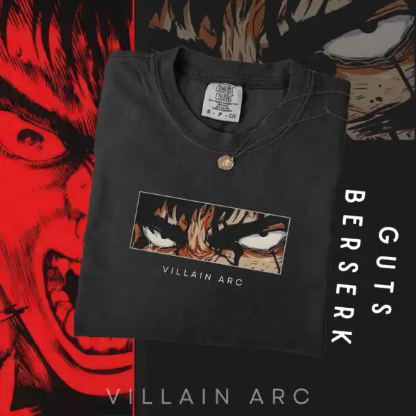 Berserk Guts Villain Arc Shirt – Soft Unisex Anime Tee