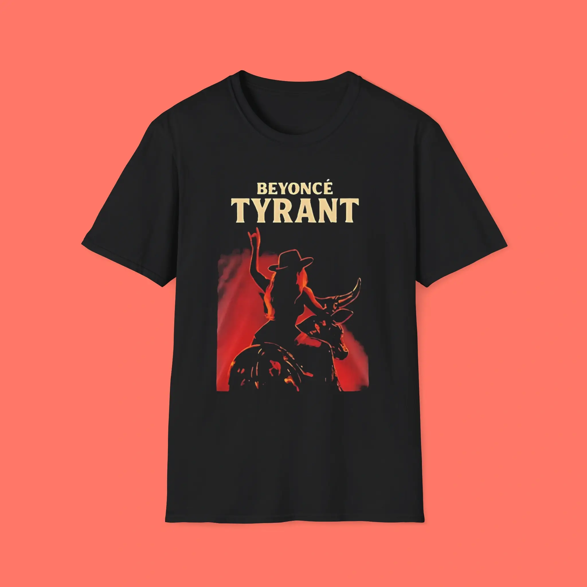 Beyonce Tyrant Cowboy Carter Tour 2025 Tee – Bold Graphic Shirt Beyonce Tyrant Cowboy Carter Tour 2025 Tee – Bold Graphic Shirt