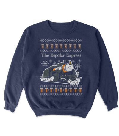 Bipolar Express Tacky Sweater – Soft Cotton Blend Holiday Knit