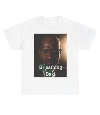 Breathing Bad Cotton Tee – Classic Fit Unisex Casual Shirt