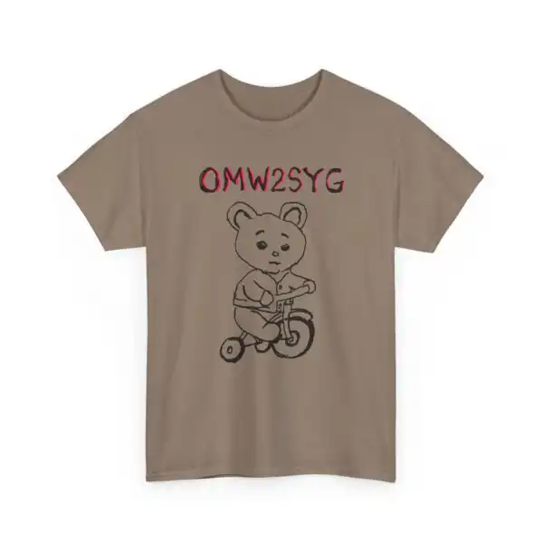 Bunny Riding Tricycle Tee – Cute & Quirky Unisex Shirt
