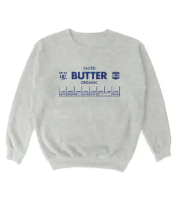 Butter Product Crewneck Sweatshirt – Soft Casual Everyday Top