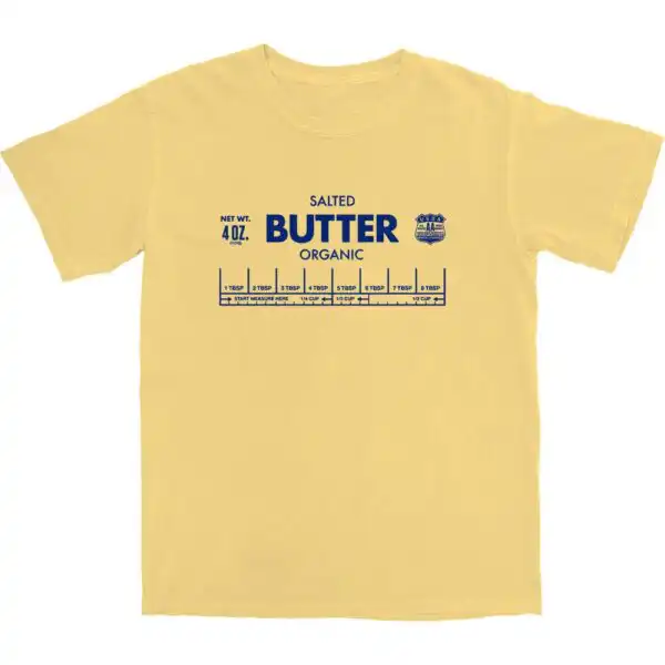 Butter Product T Shirt – Soft Cotton Tee with Worn-In Comfort