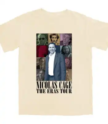 Cage Eras T Shirt – Soft Cotton Tee with Worn-In Feel