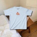 Cake Baby Tee – Cute Cherry Slice Print Vintage 90s Style Shirt