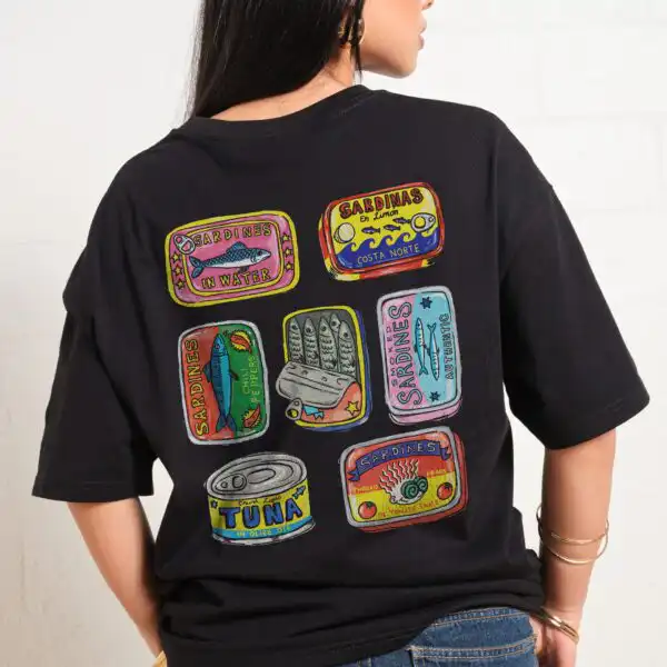 Canned Goods T-Shirt – Premium Soft Cotton Graphic Tee