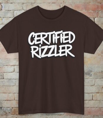 Certified Rizzler Funny Meme Shirt – Y2K Aesthetic Casual Tee