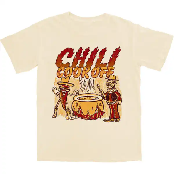 Chili Cookoff T Shirt – Soft Cotton Tee for Cooking Enthusiasts
