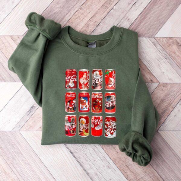 Christmas Cola Sweatshirt – Trendy Gift for Coke Lovers
