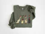 Christmas Ducks Sweatshirt – Funny Farm Lover Gift for Women