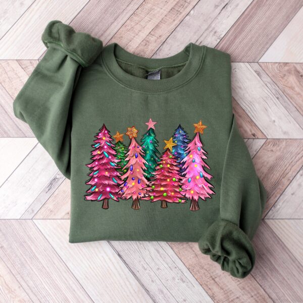 Christmas Tree Sweatshirt – Cozy Custom Holiday Crewneck