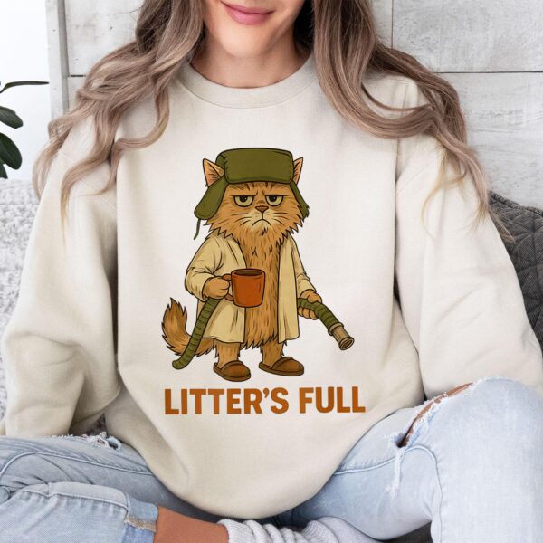 Christmas Vacation Cat Sweatshirt – Funny Holiday Graphic Top