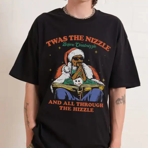 Christmizzle T-Shirt – Premium Combed Cotton Holiday Tee