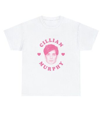 Cillian Murphy Heart Shirt – Classic Fit Unisex Cotton Tee