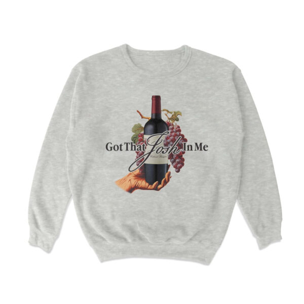 Classy Wine in Me Sweatshirt – Soft Cozy Crewneck for Wine Lovers