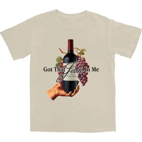 Classy Wine In Me T Shirt – Soft Cotton Graphic Tee for Wine Lovers