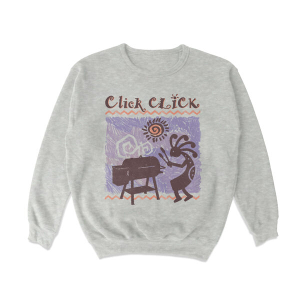 Click Click Global Crewneck Sweatshirt – Soft Cotton Blend Top