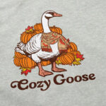 Cozy Goose Crewneck Sweatshirt – Soft, Worn-In Feel Top