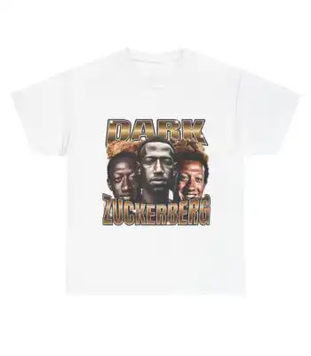 Dark Zuckerberg Unisex Cotton Tee – Classic Casual Fit Shirt