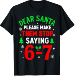 Dear Santa Funny Christmas Shirt – Cute Tee for Kids & Parents