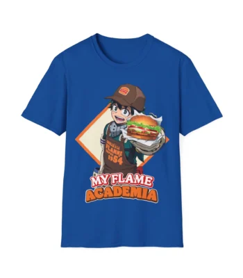 Deku Burger King Shirt – Funny Anime Foodie Graphic Tee