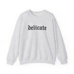 Delicate Sweatshirt – Cozy Taylor Inspired Crewneck for Sad Girls