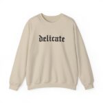 Delicate Sweatshirt – Cozy Taylor Inspired Crewneck for Sad Girls
