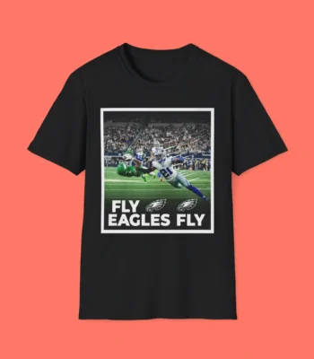 DeVonta Smith Touchdown Eagles Pride Shirt – Game-Day Graphic Tee