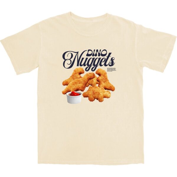 Dino Nuggets T Shirt – Soft Cotton Tee for Fun Casual Days