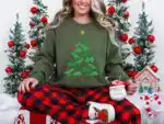 Dinosaur Christmas Tree T-shirt – Fun Tree Rex Holiday Tee