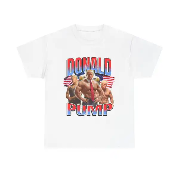 Donald Pump Unisex Cotton Tee – Classic Fit Casual Shirt